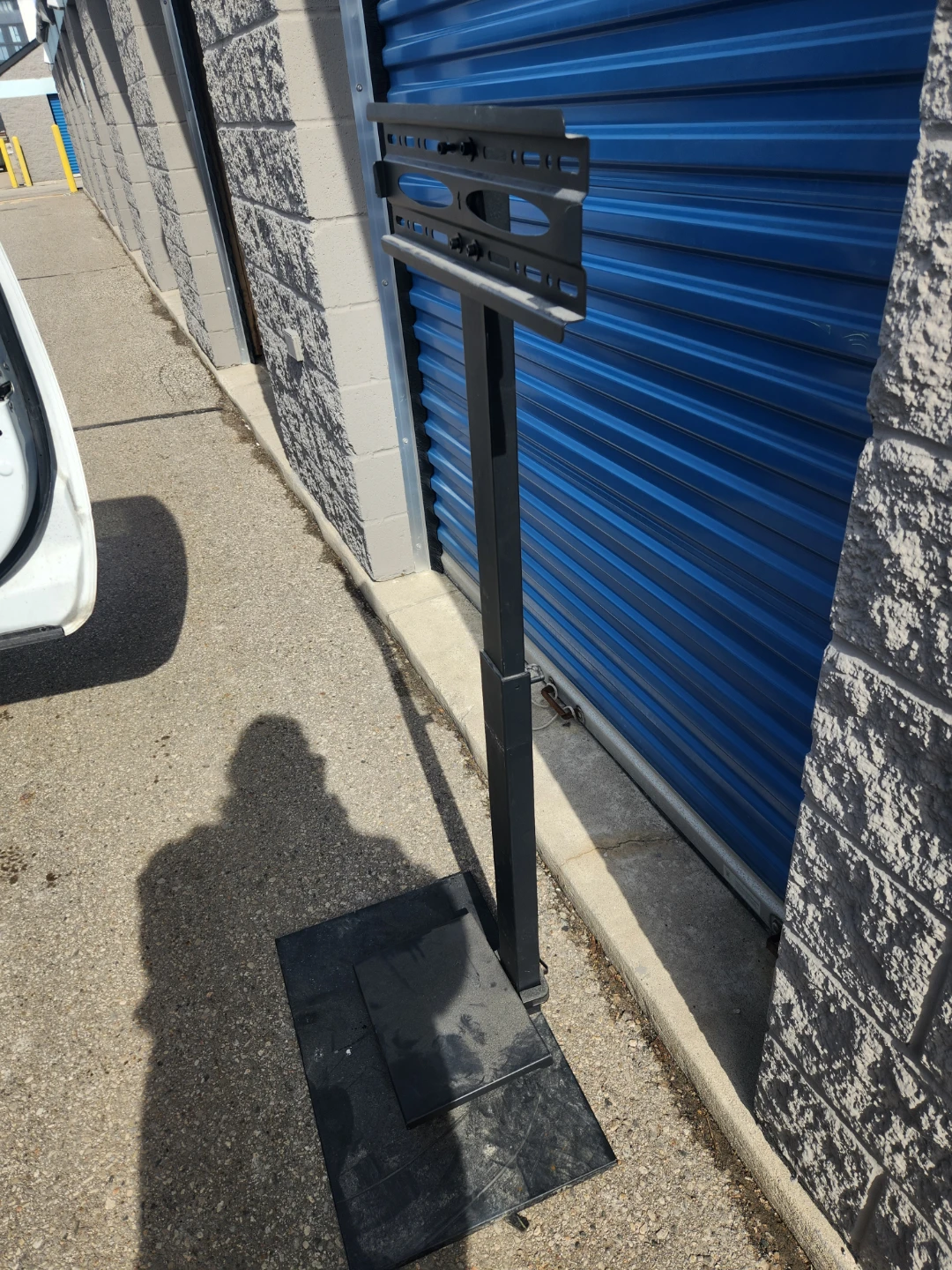 Adjustable Floor TV Stand Mount - photo 2