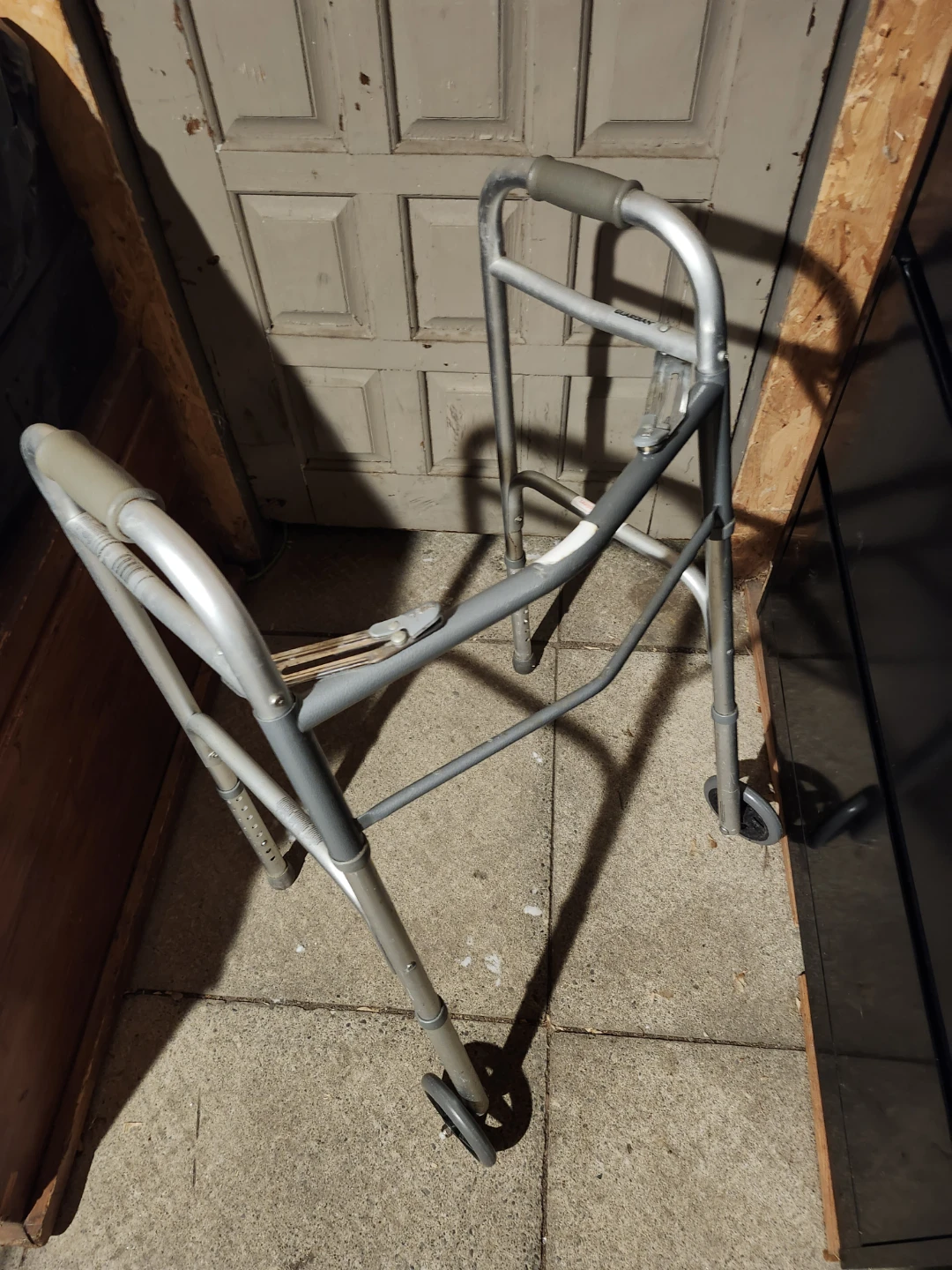 Guardian Folding Walker with Wheels
