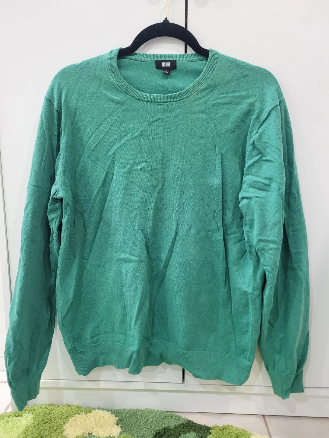 UNIQLO Green Crew Neck Sweater Size L