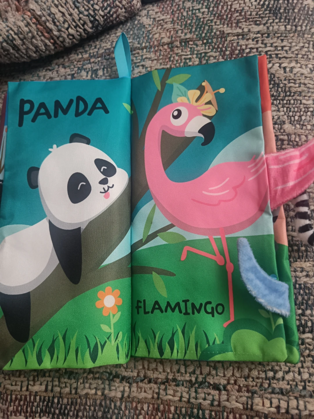 Land Animals Soft Baby Book - photo 4