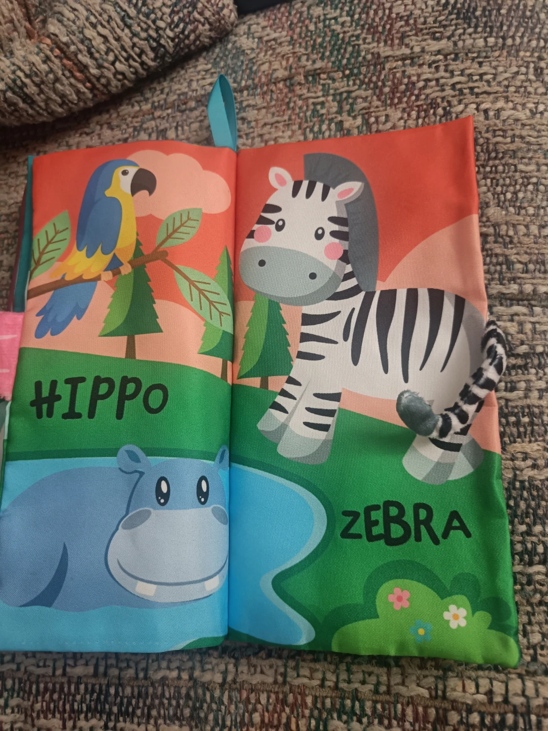 Land Animals Soft Baby Book - photo 5