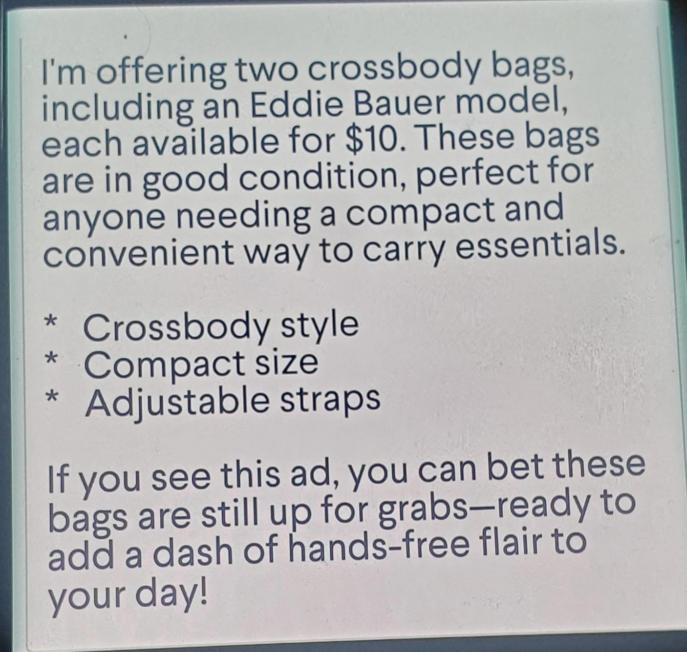 Eddie Bauer Crossbody Bags - photo 2