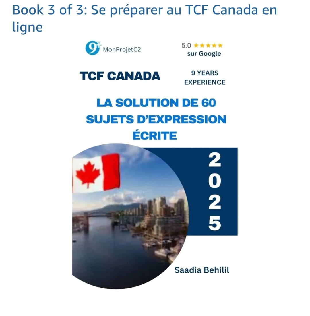 TCF Canada - La solution de 60 French edition