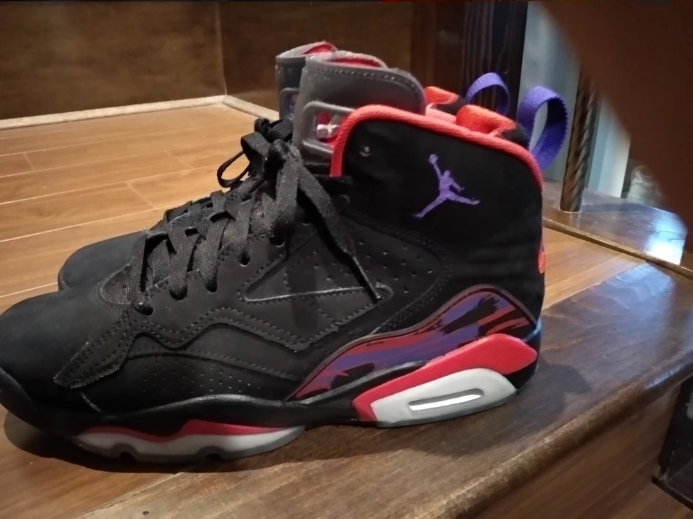 Jordan MVP 678 Raptors Men's Basketball Shoes US size 8