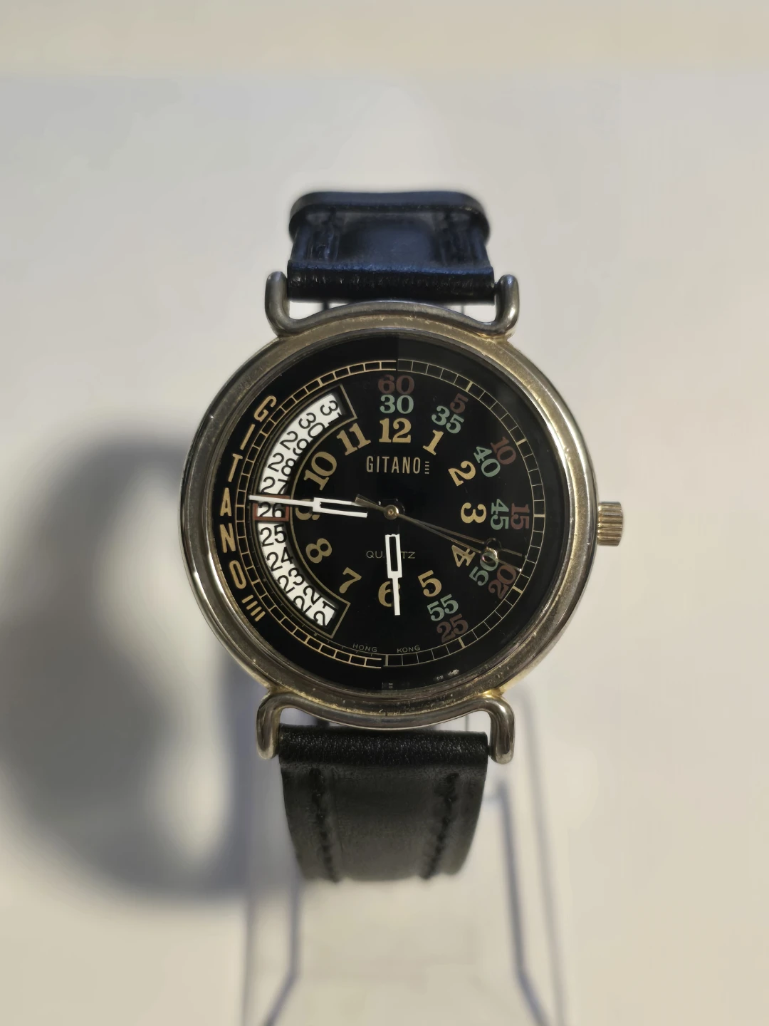 35.5mm Gitano Quartz Watch with Date wheel