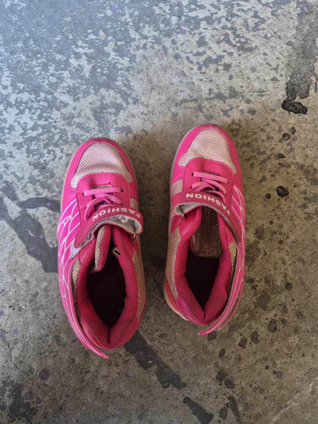 Pink Roller Shoes Size 34