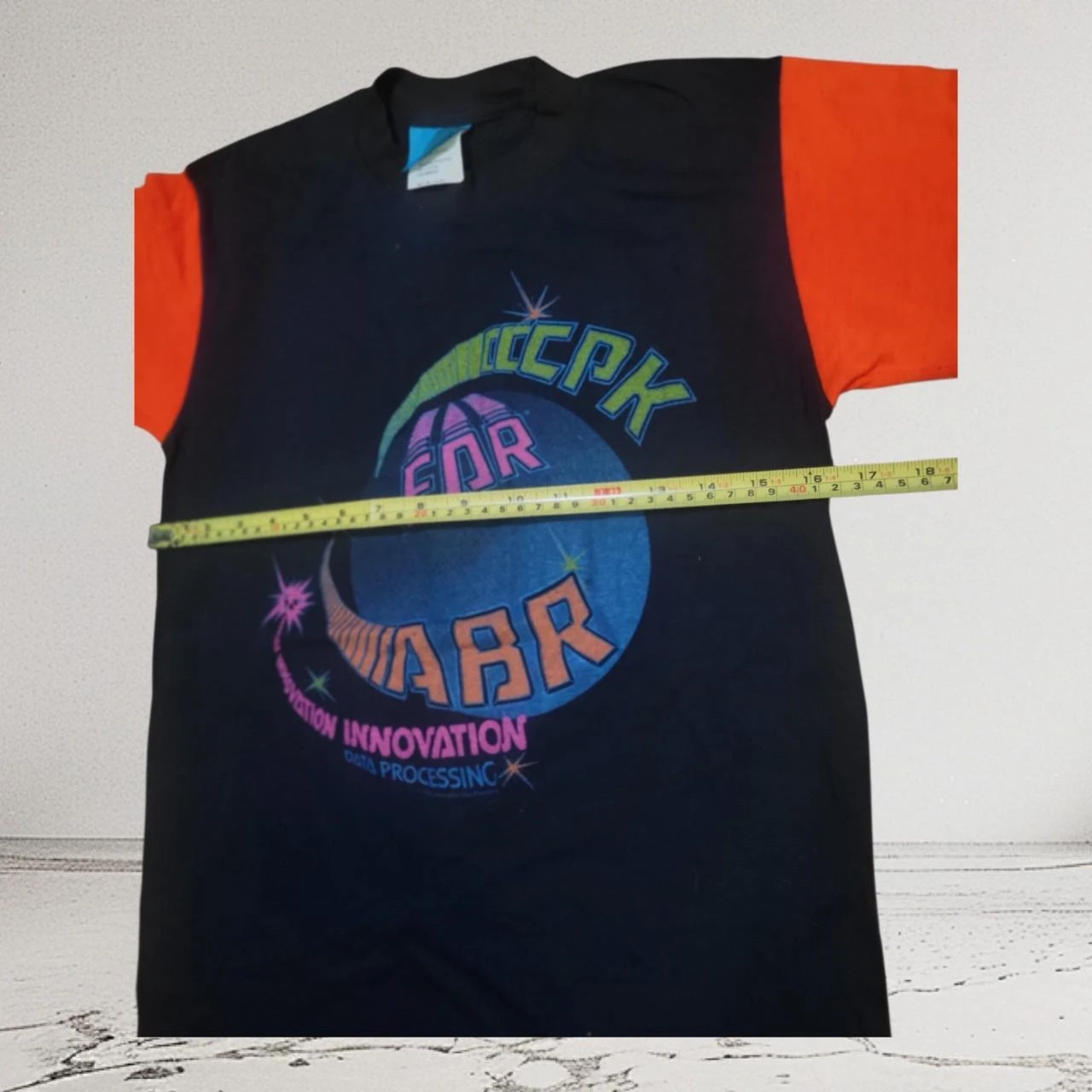 Vintage 80s DASD Management Team T-Shirt Medium - photo 4