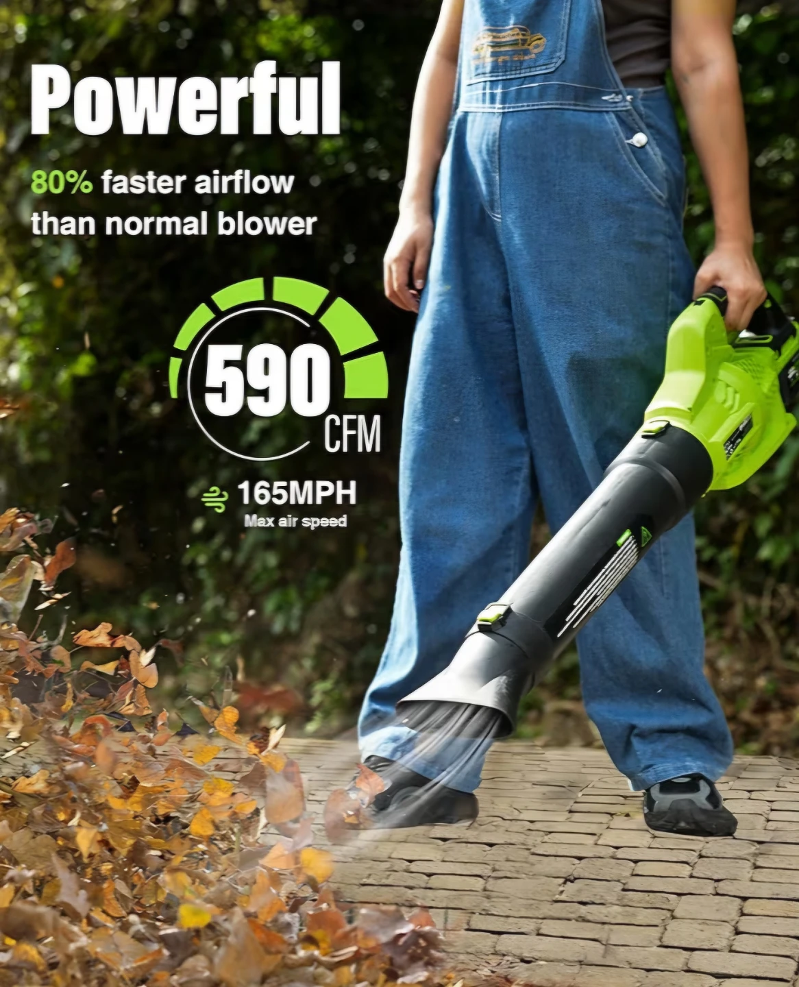 ETOOLAB Cordless Leaf Blower with 4000mAh Battery - photo 2