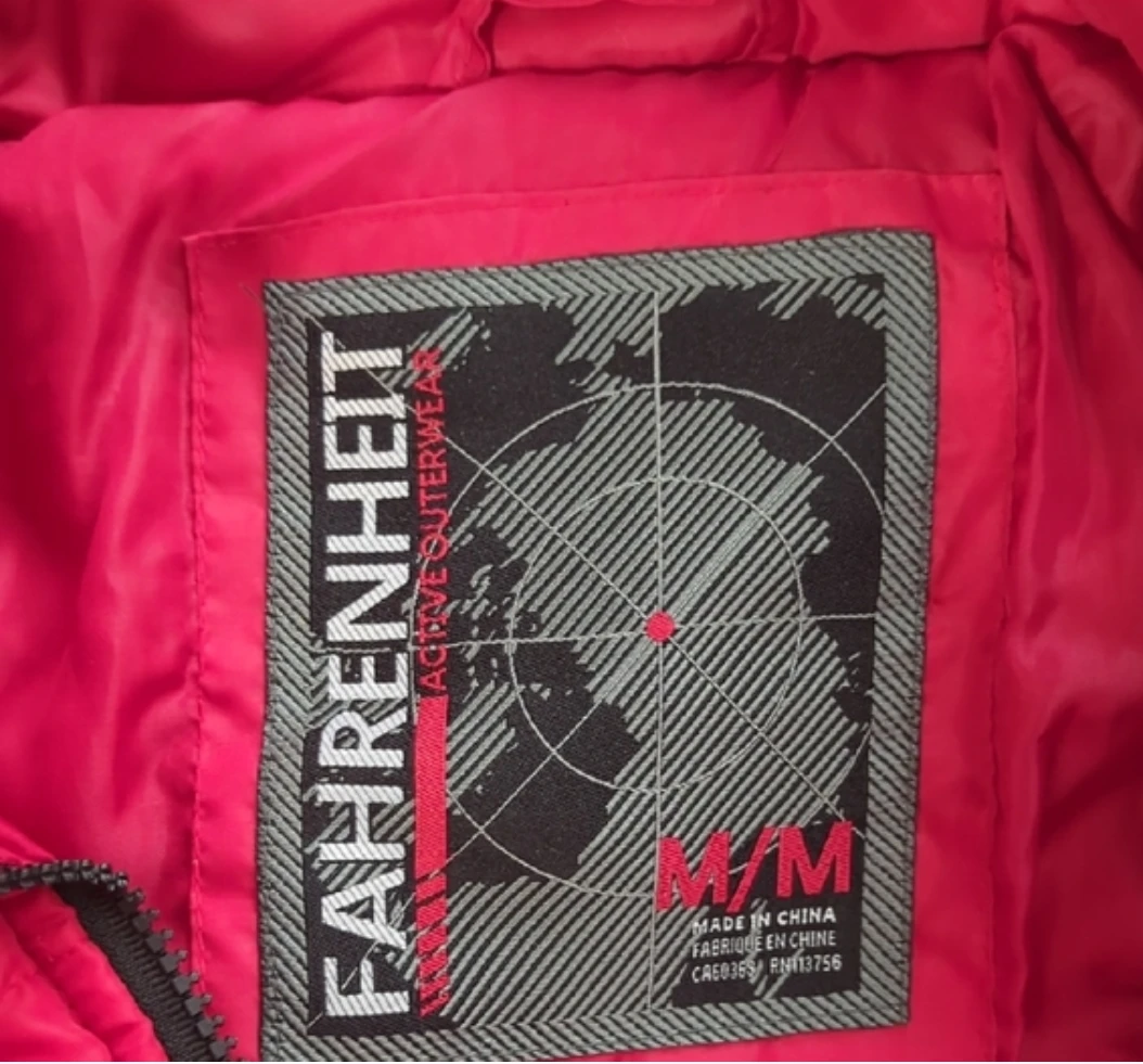 Fahrenheit Red Puffer Vest - Size M - photo 4