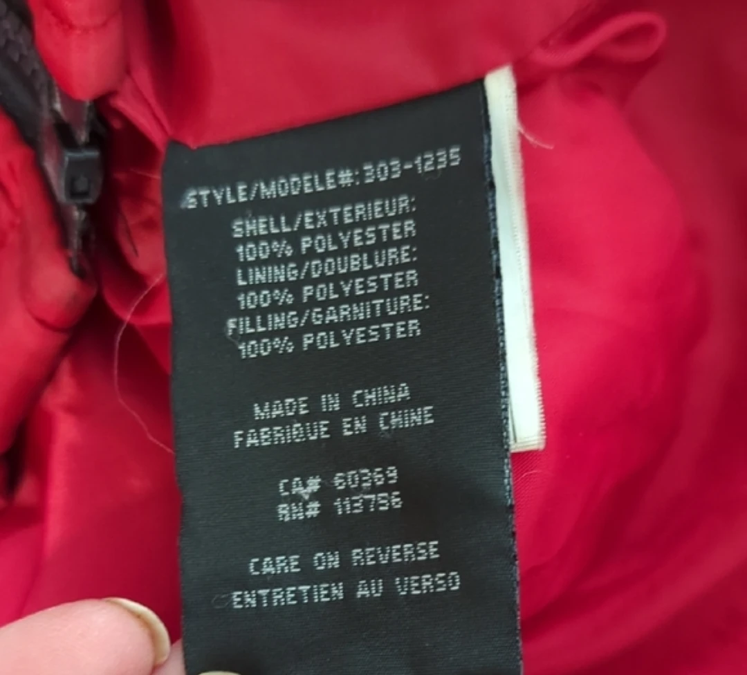 Fahrenheit Red Puffer Vest - Size M - photo 5