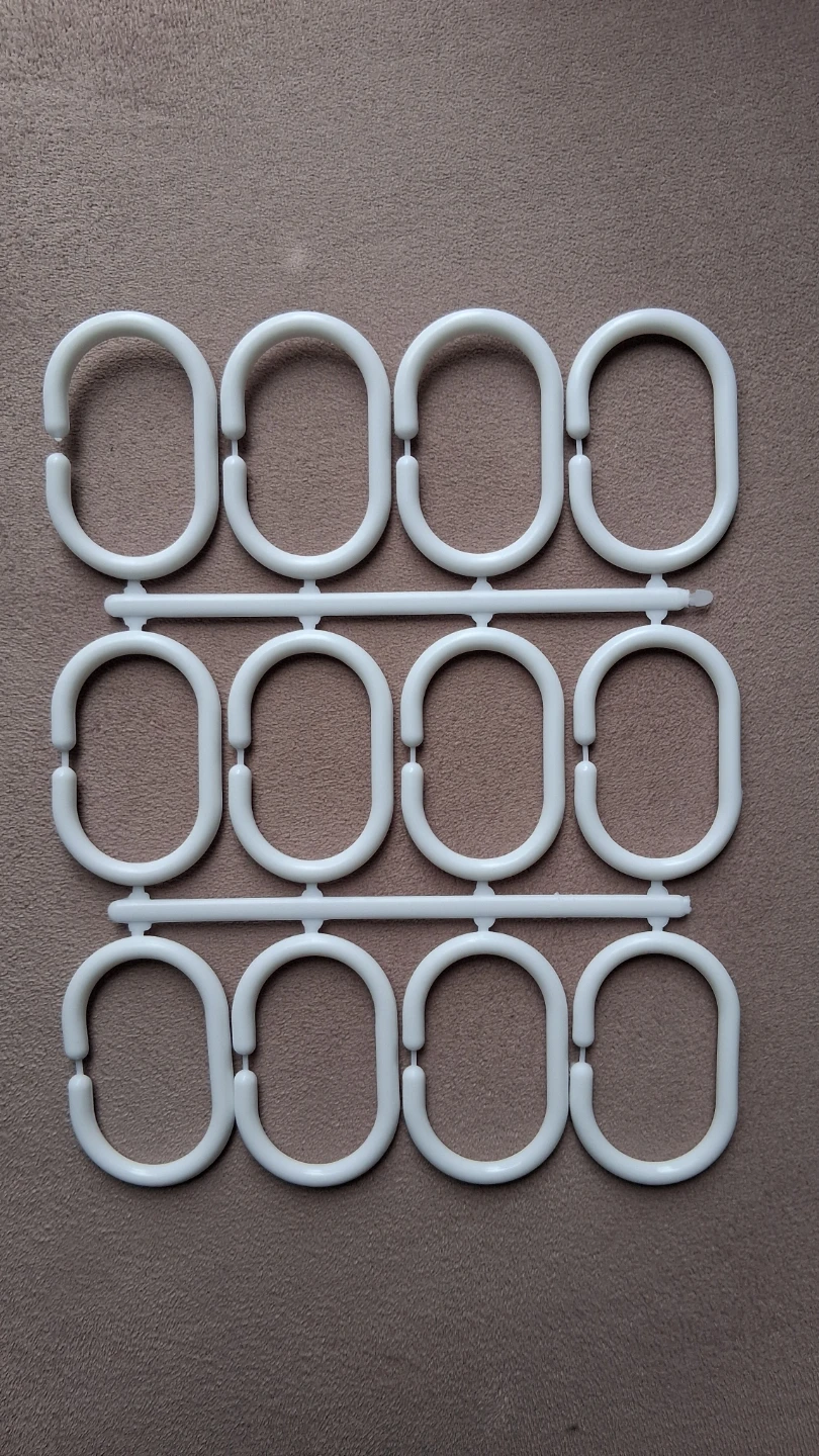 Shower Curtain Rings 12pcs - photo 3