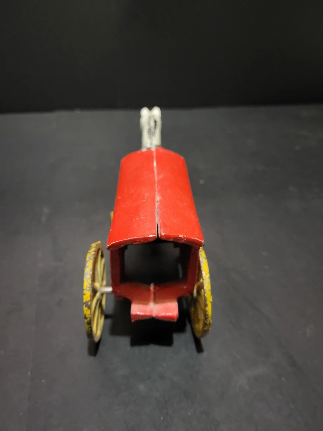 Vintage Cast Iron Horse and Carriage Toy - photo 3