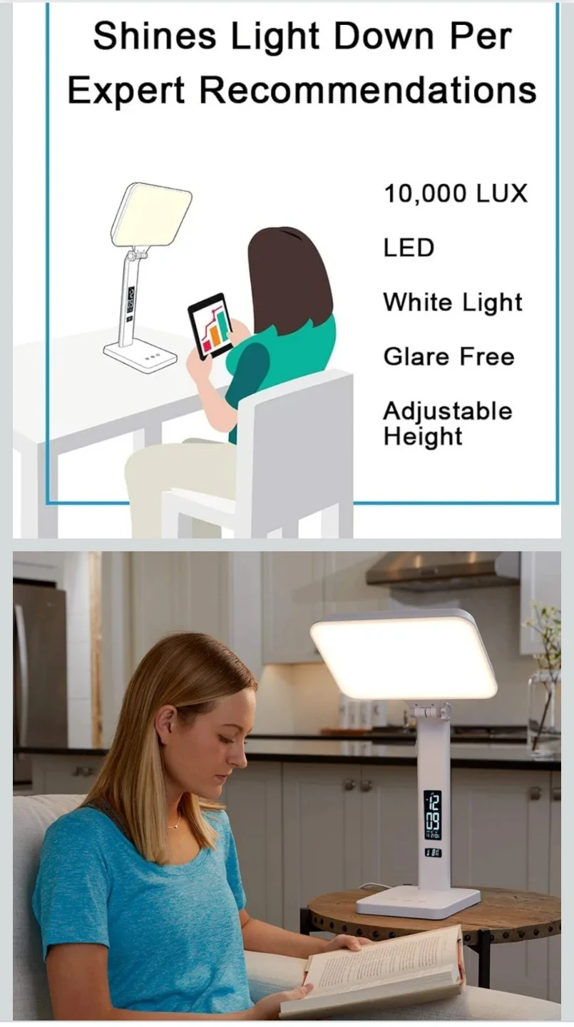 Theralite Aura Qi Light Therapy Sun Lamp - photo 2