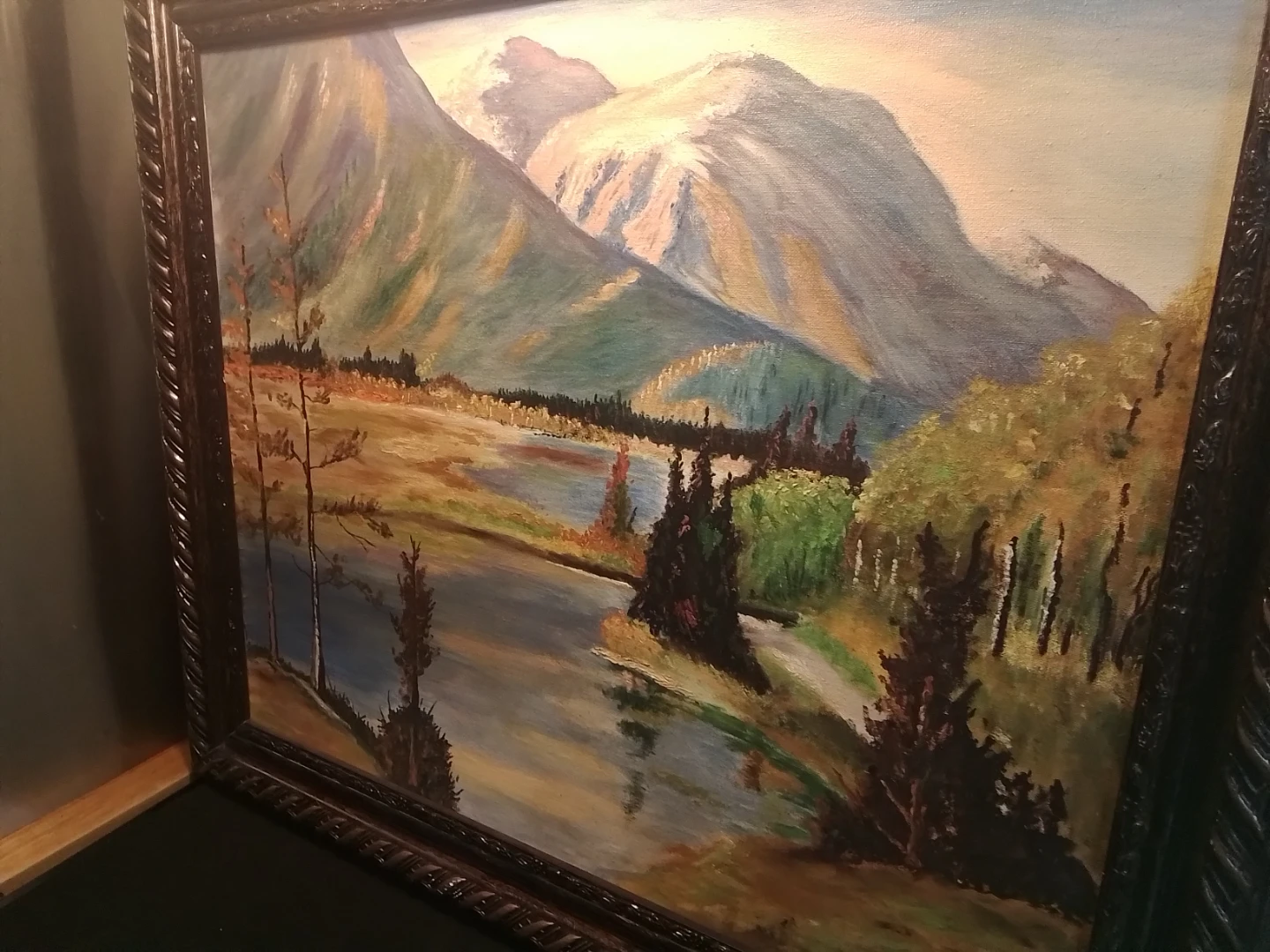 Landscape Oil Painting 28x24" - photo 3