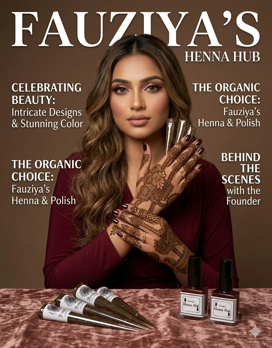Fauziya's Henna Hub Henna Cones &  Nail Polish - photo 3