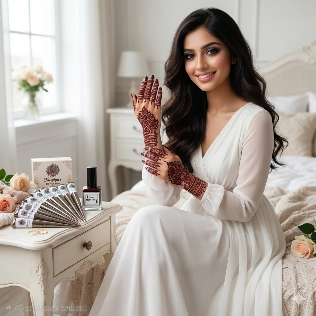 Fauziya's Henna Hub Henna Cones &  Nail Polish - photo 5