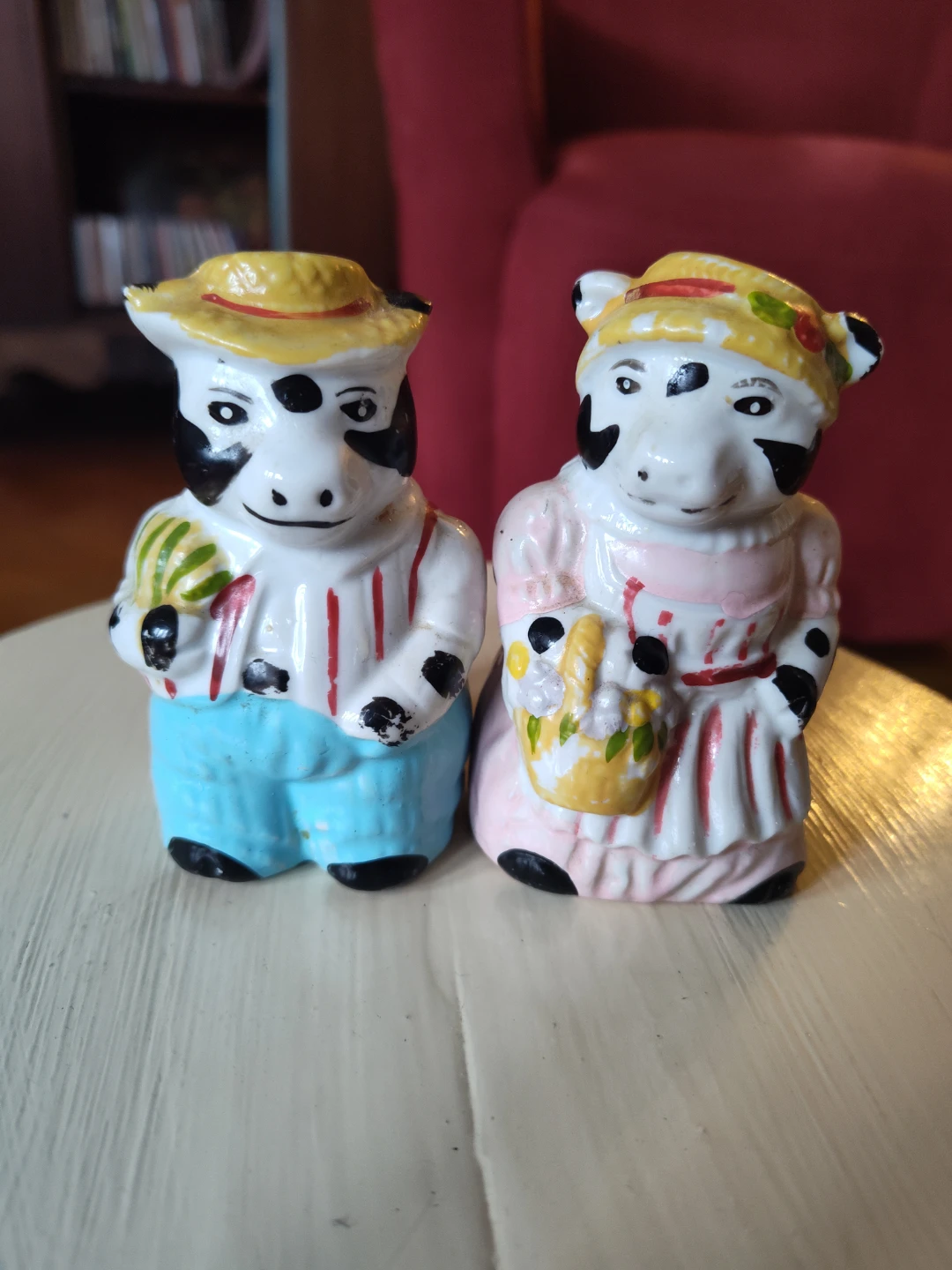 Cow Salt and Pepper Shakers
