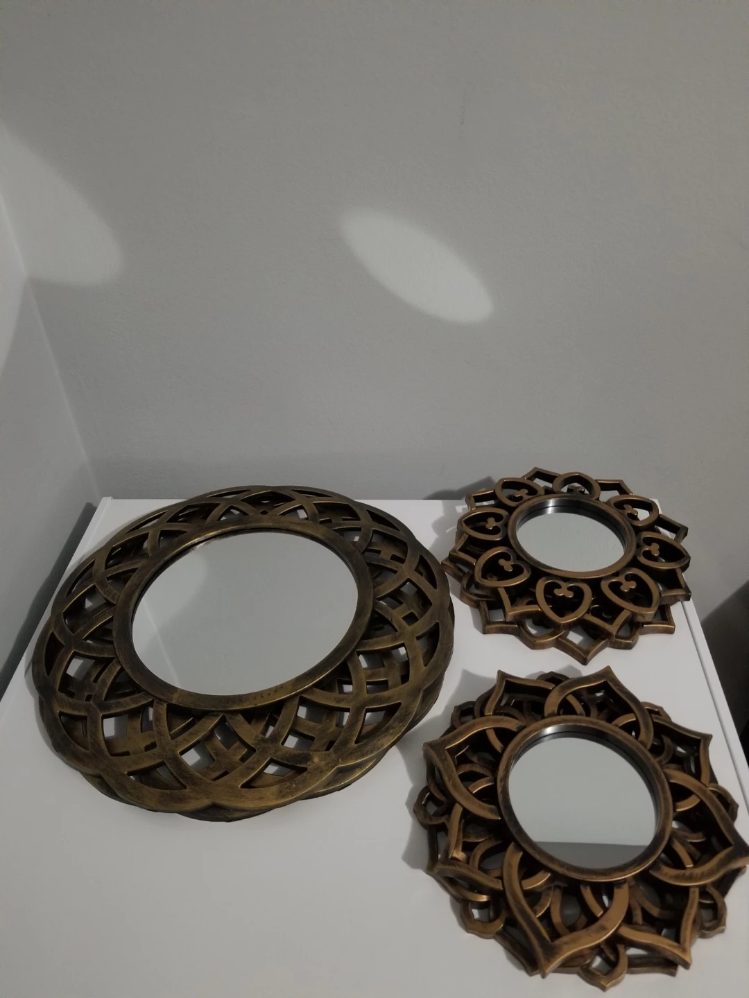 Set of 6 Decorative Wall Mirrors