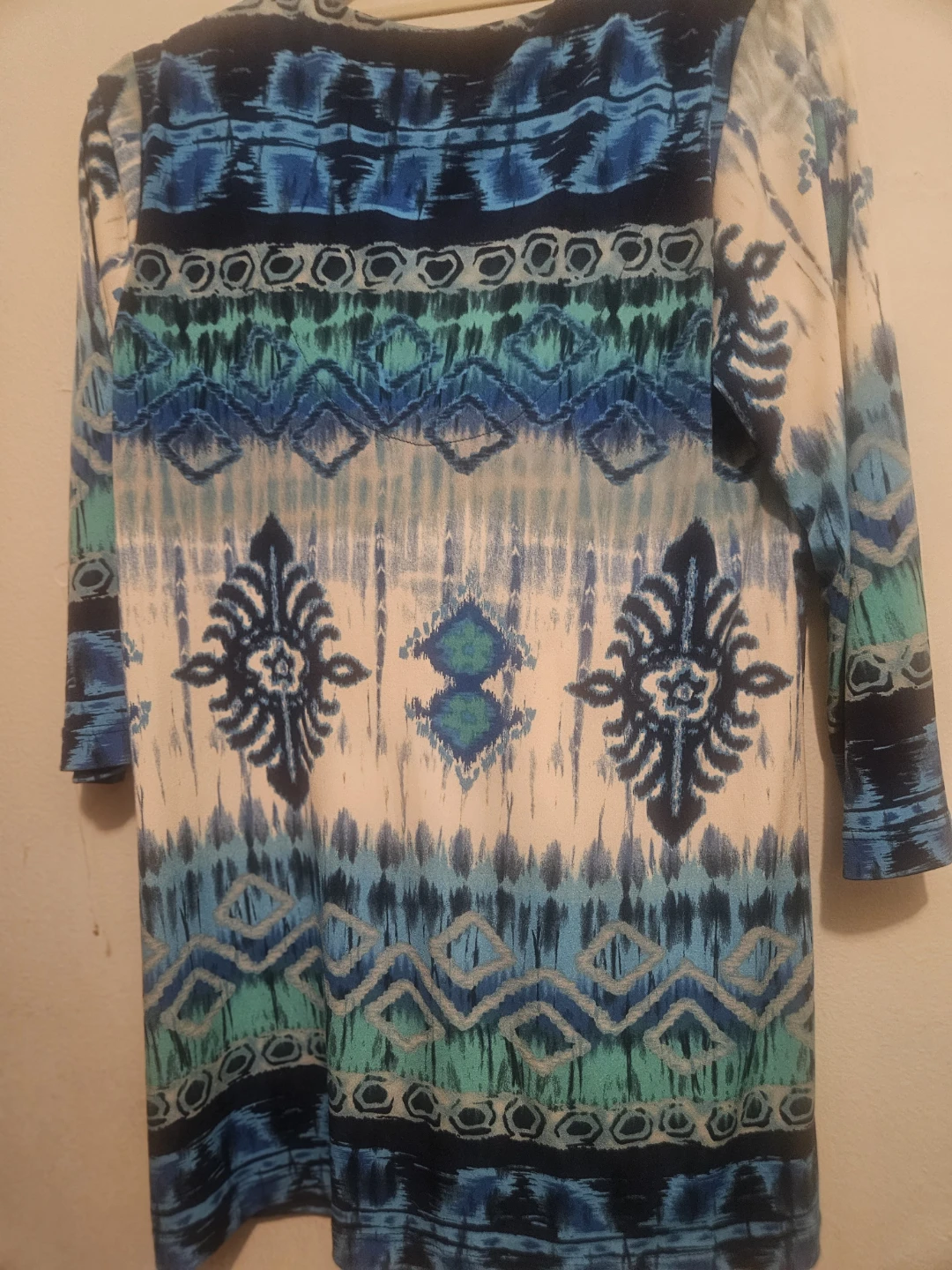 Chico's Embellished Tunic with wood beaded. - photo 2