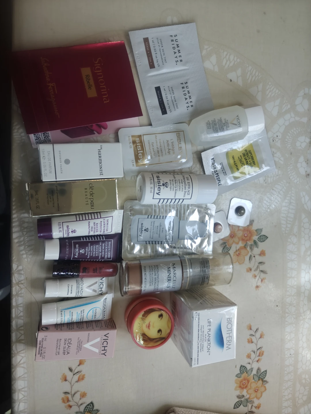 Assorted Luxury Skincare & Fragrance Samples Lot