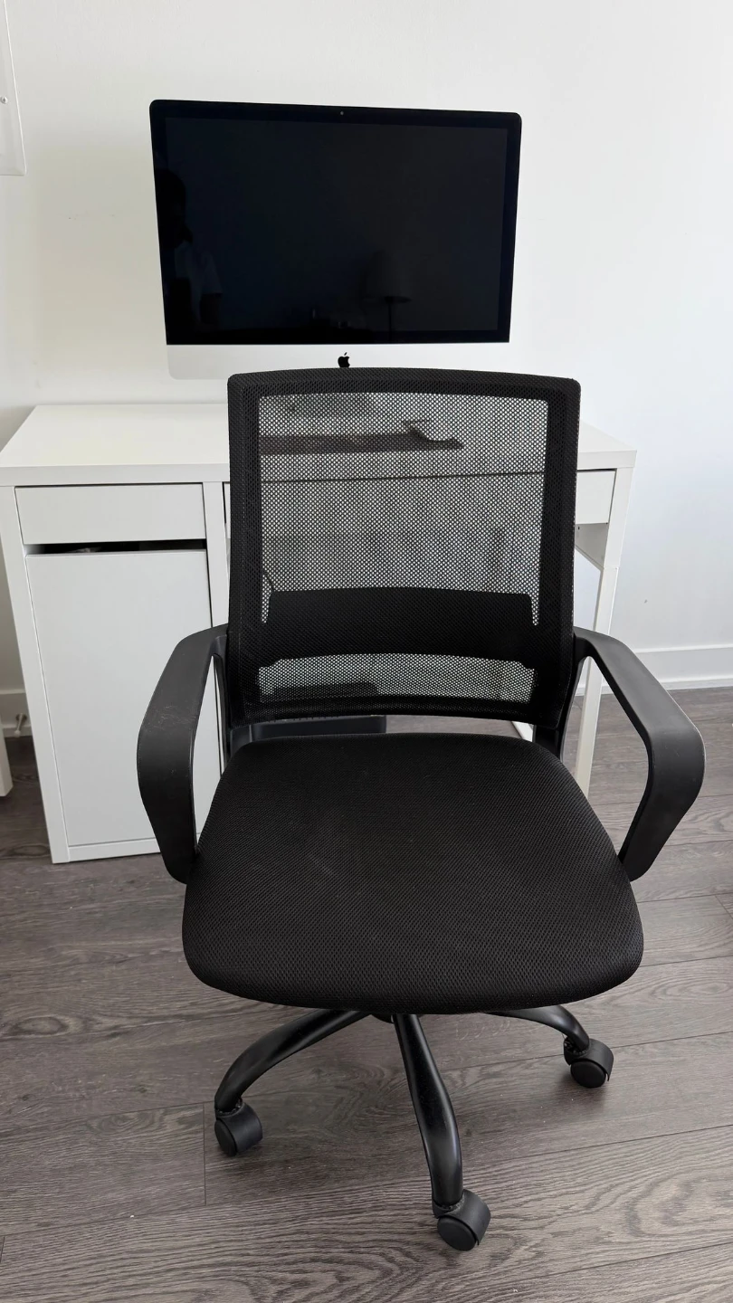 Black Mesh Office Chair - photo 3