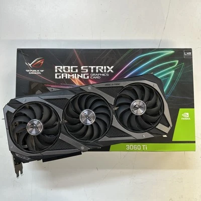 ASUS ROG Strix GeForce RTX 3060 Ti Gaming Graphics Card - photo 3