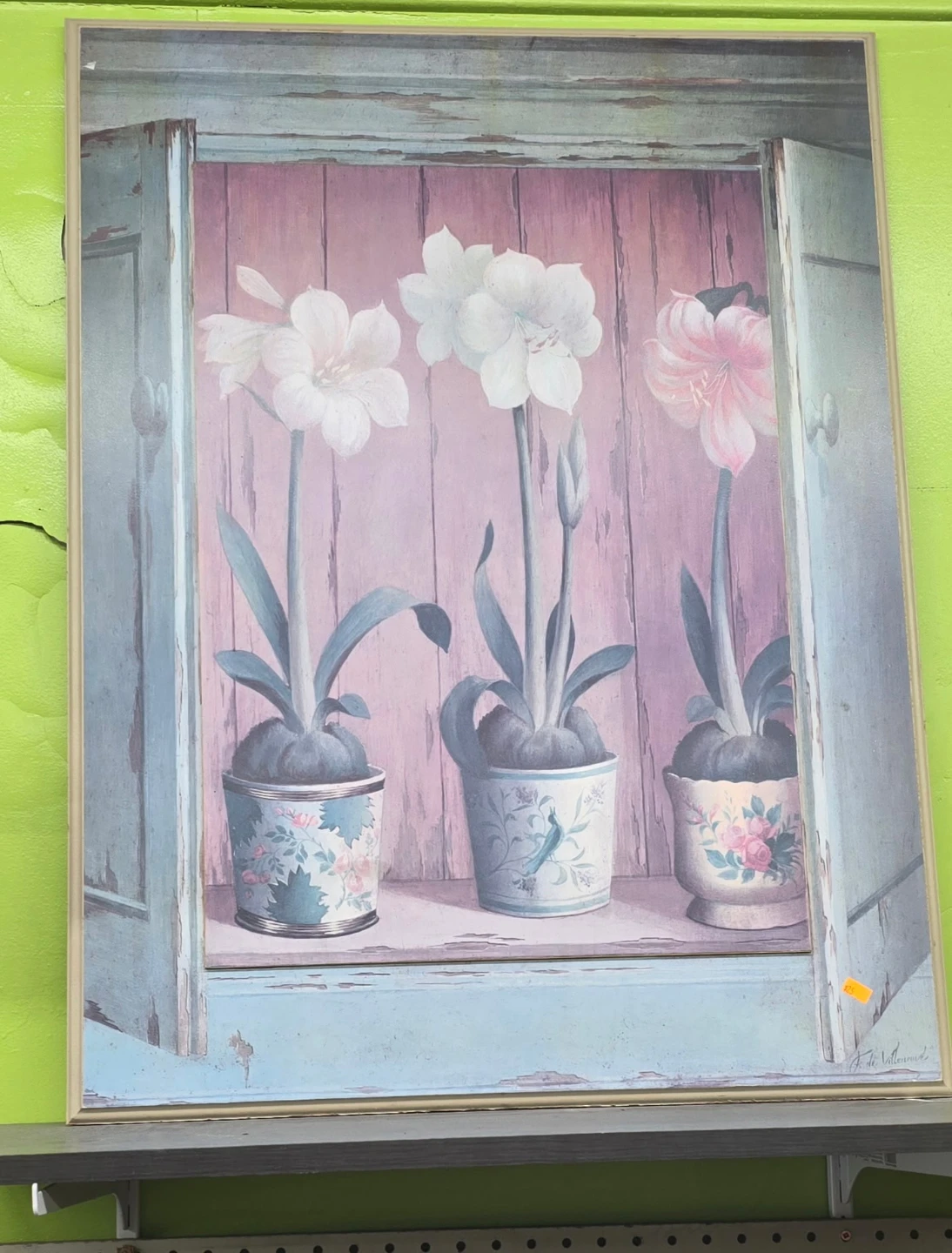 Beautiful Floral Wall Art – $35