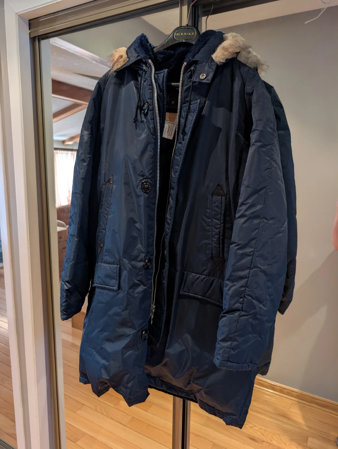 Squire Parka Jacket - Size 42