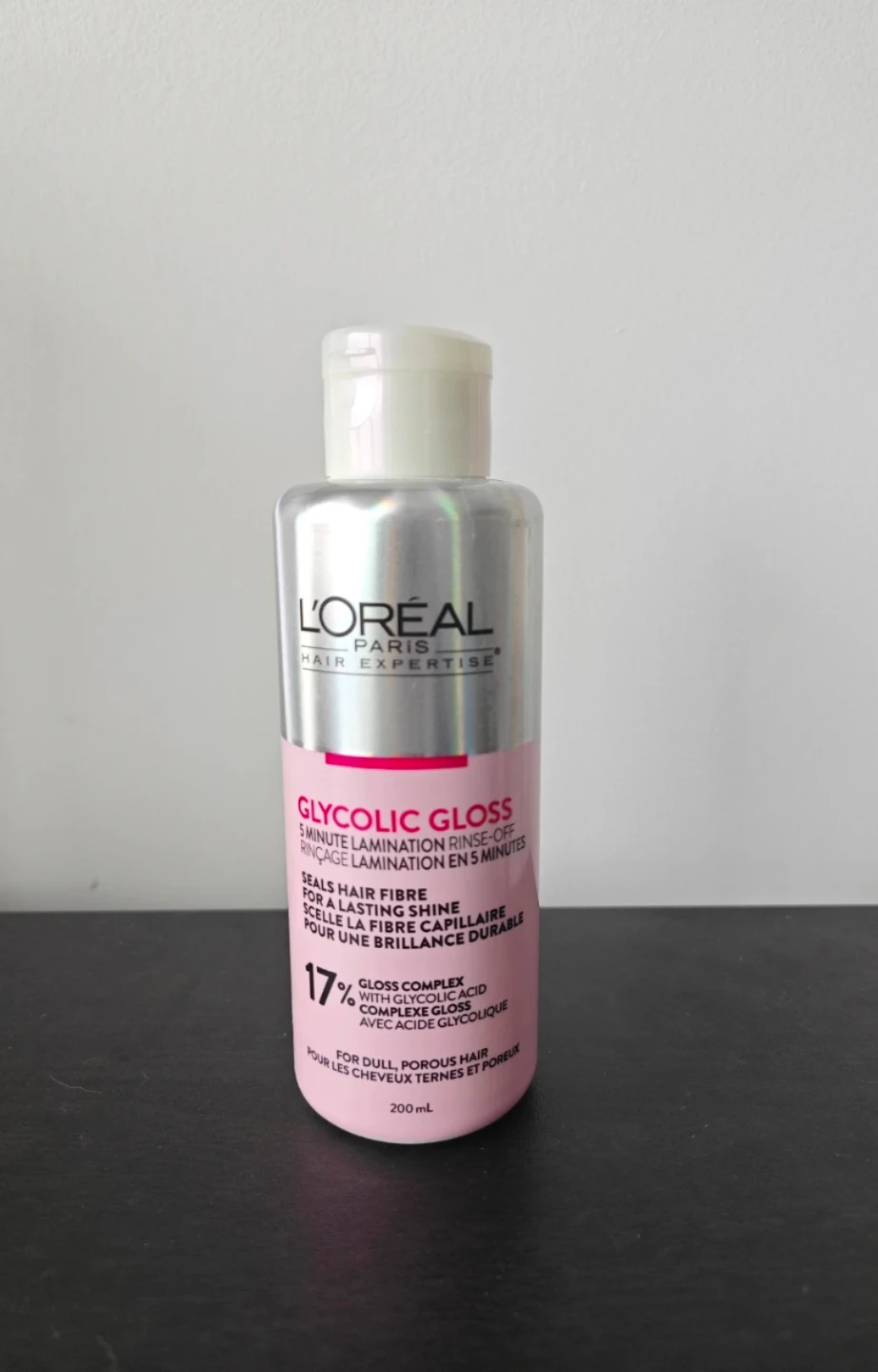 L'Oréal Glycolic Gloss 5 Minute Lamination Rinse-Off 🧡