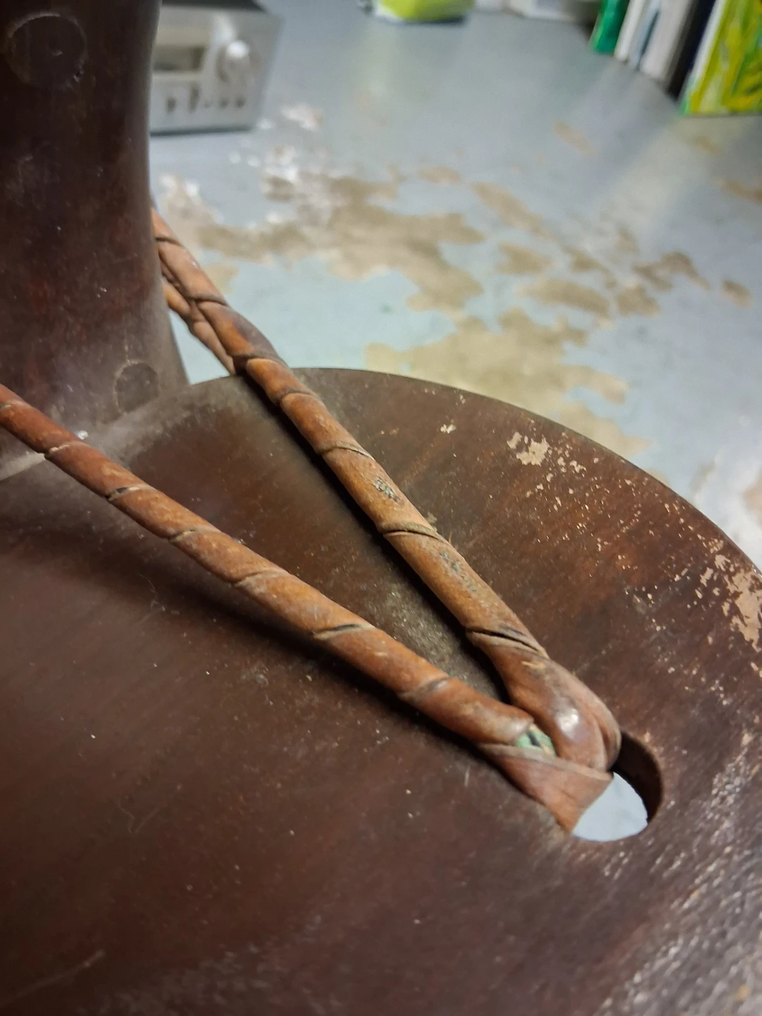 Antique Wooden Saddle Stand M Hayat & Bros - photo 3