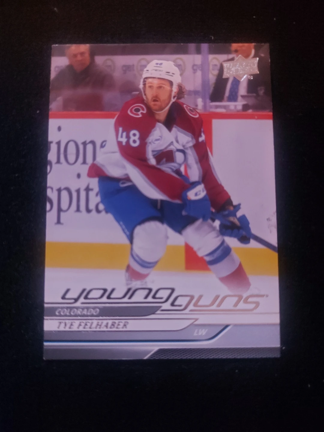 Upper Deck Tye Felhaber Young Guns Hockey Card 2024-25