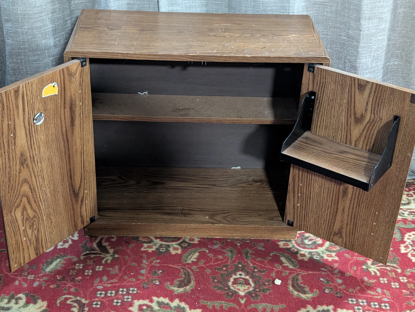 Wooden Cabinet with Sliding Doors - photo 5