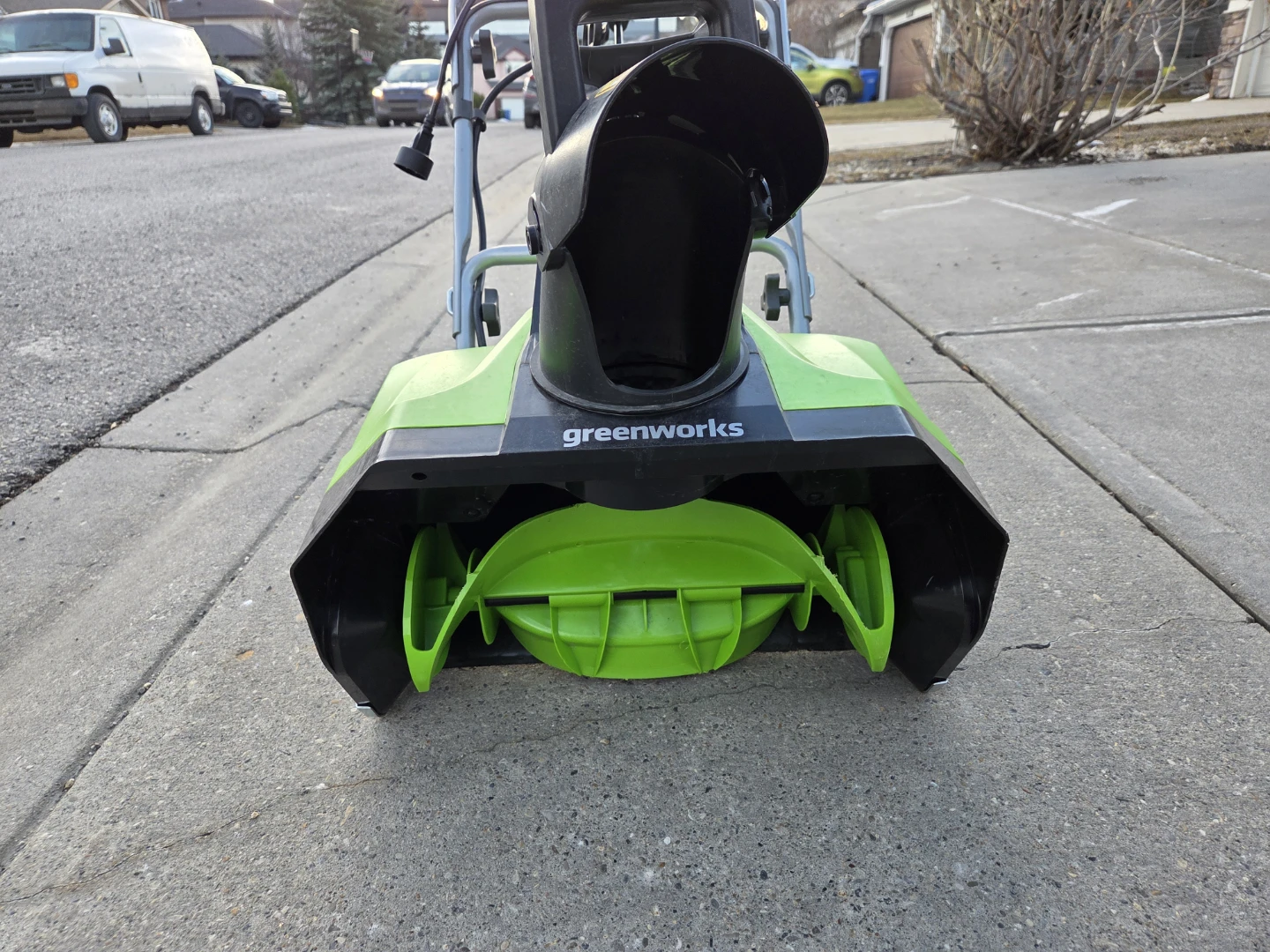 Greenworks 20-inch Corded Electric Snow Blower - photo 5