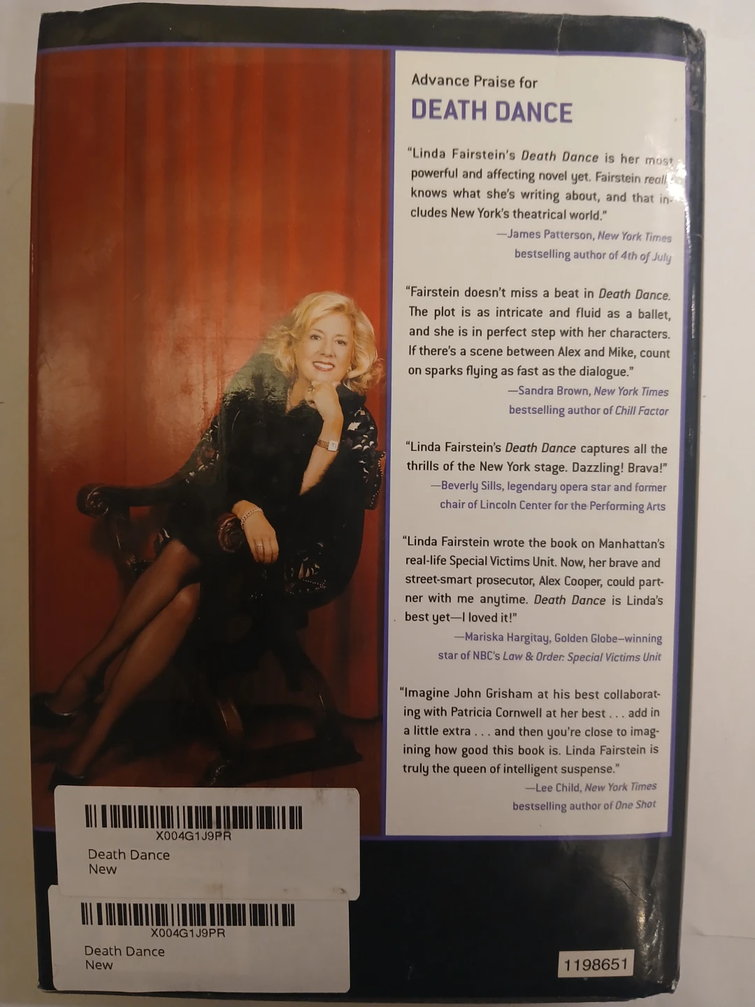 Death Dance by Linda Fairstein Novel - photo 2