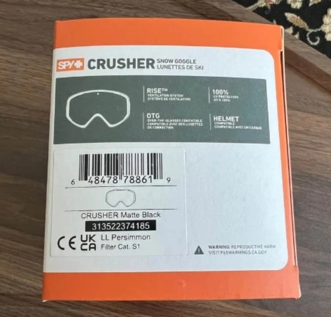 SPY CRUSHER Snow Goggles Matte Black - photo 5