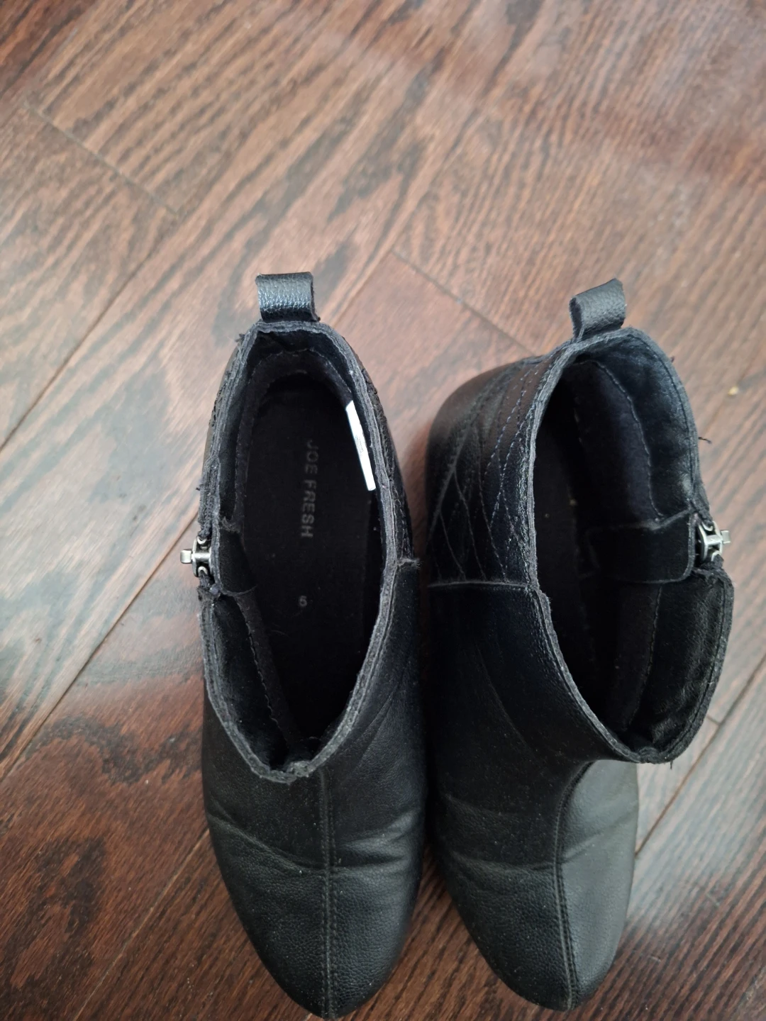 Joe Fresh Black Ankle Boots - photo 2