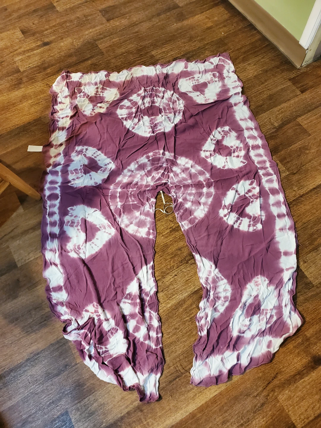 Purple Tie-Dye Wide Wrap Around. - photo 4