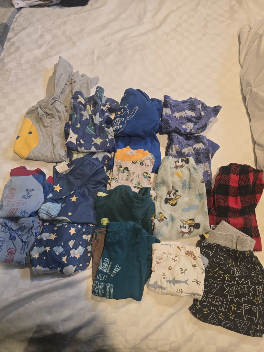 Bundle of Baby Pajamas 12 to 18 months