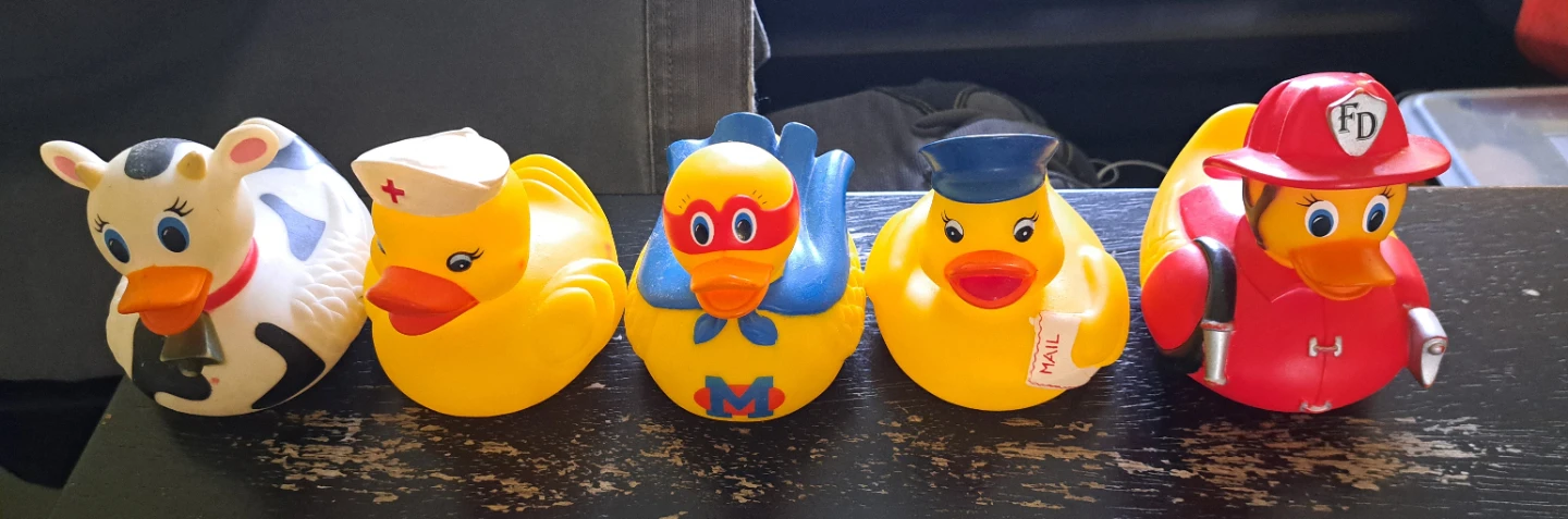 Set of 14 Rubber Ducks and Bath Toys - photo 2
