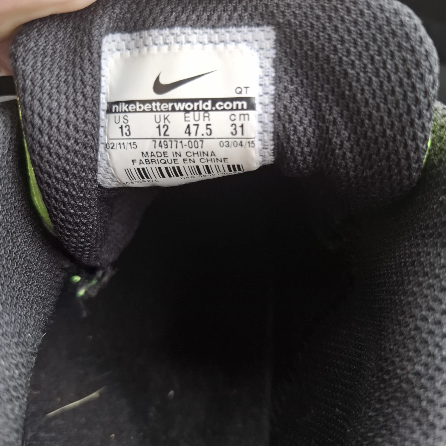 Nike Air Max Running Shoes size 13 - photo 3
