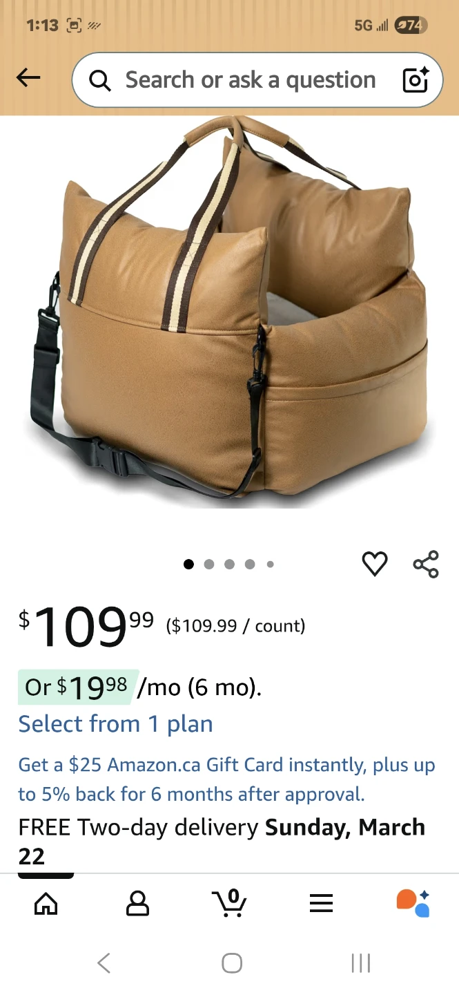 PET & MO Dog Car Seat Booster - photo 5