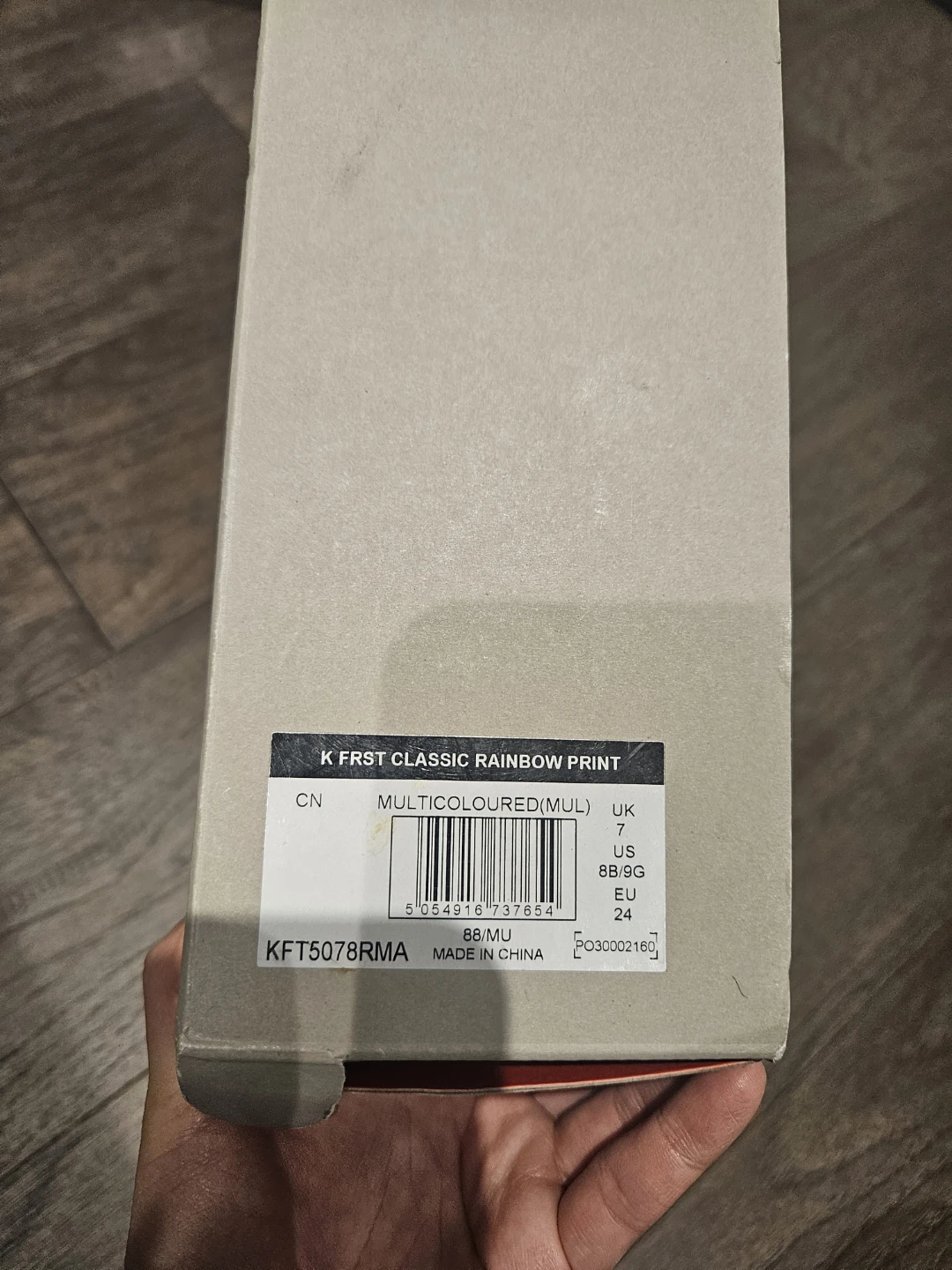 Hunter Little Kids Original First Classic Rainbow Print Boots - photo 2