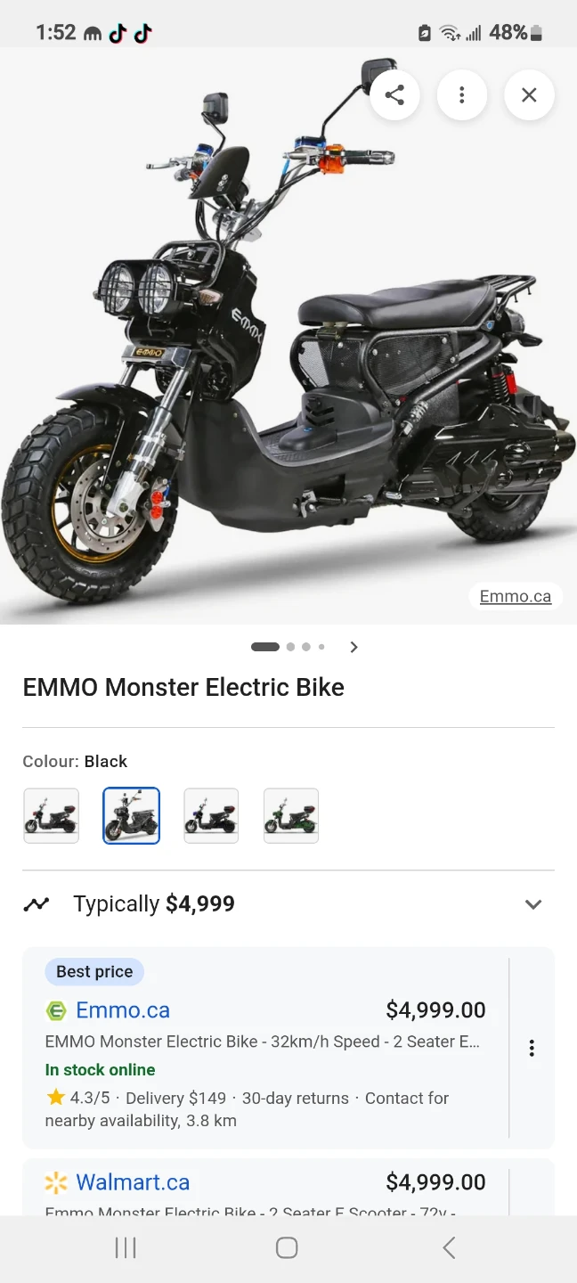 EMMO Monster Electric Bike - Black - photo 2
