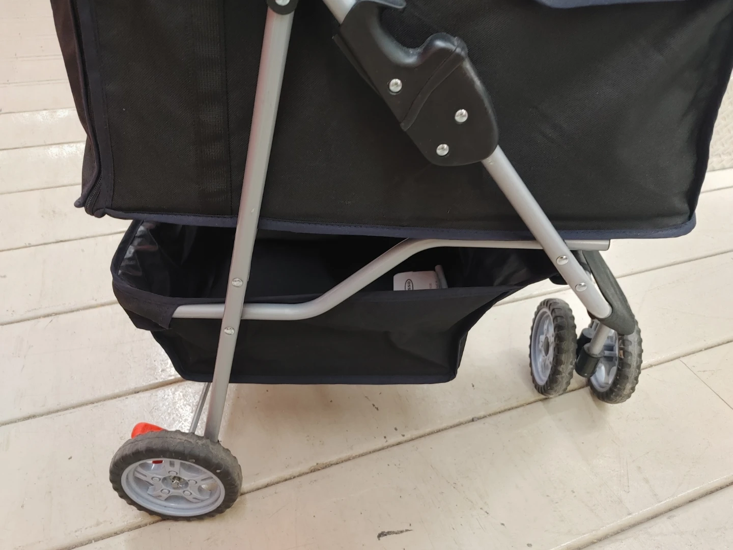 Black Pet Stroller with Canopy - photo 5