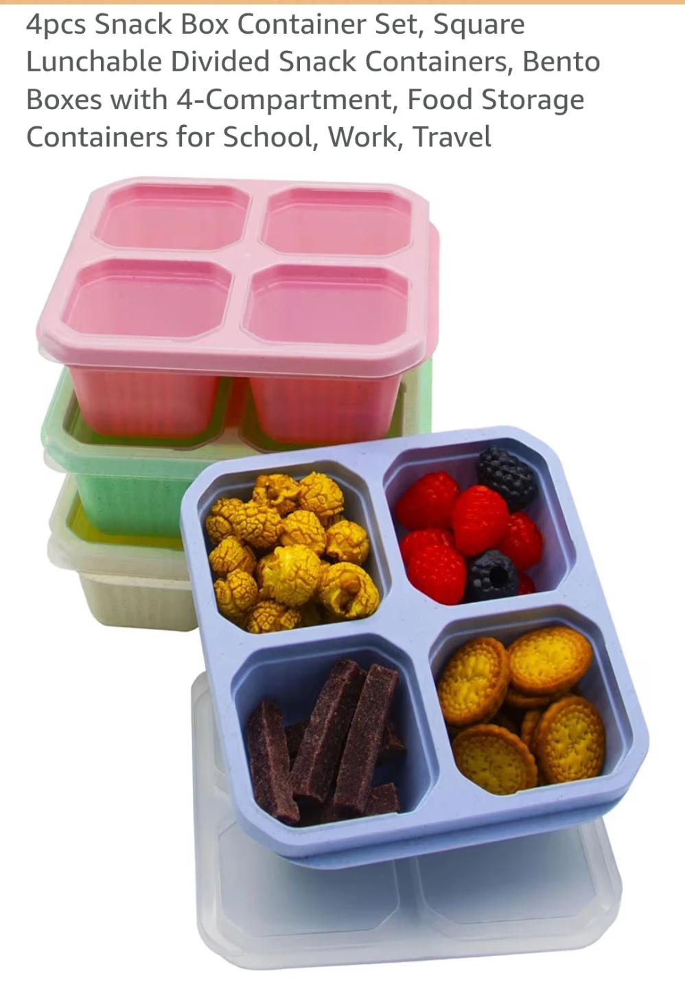 Set of 4 container set