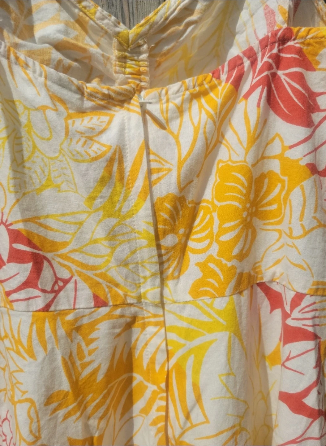 White Floral Print Sundress - photo 4