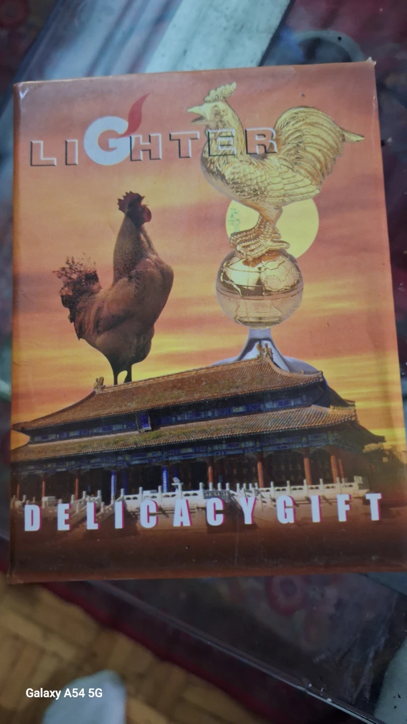 Decorative Golden Rooster Lighter