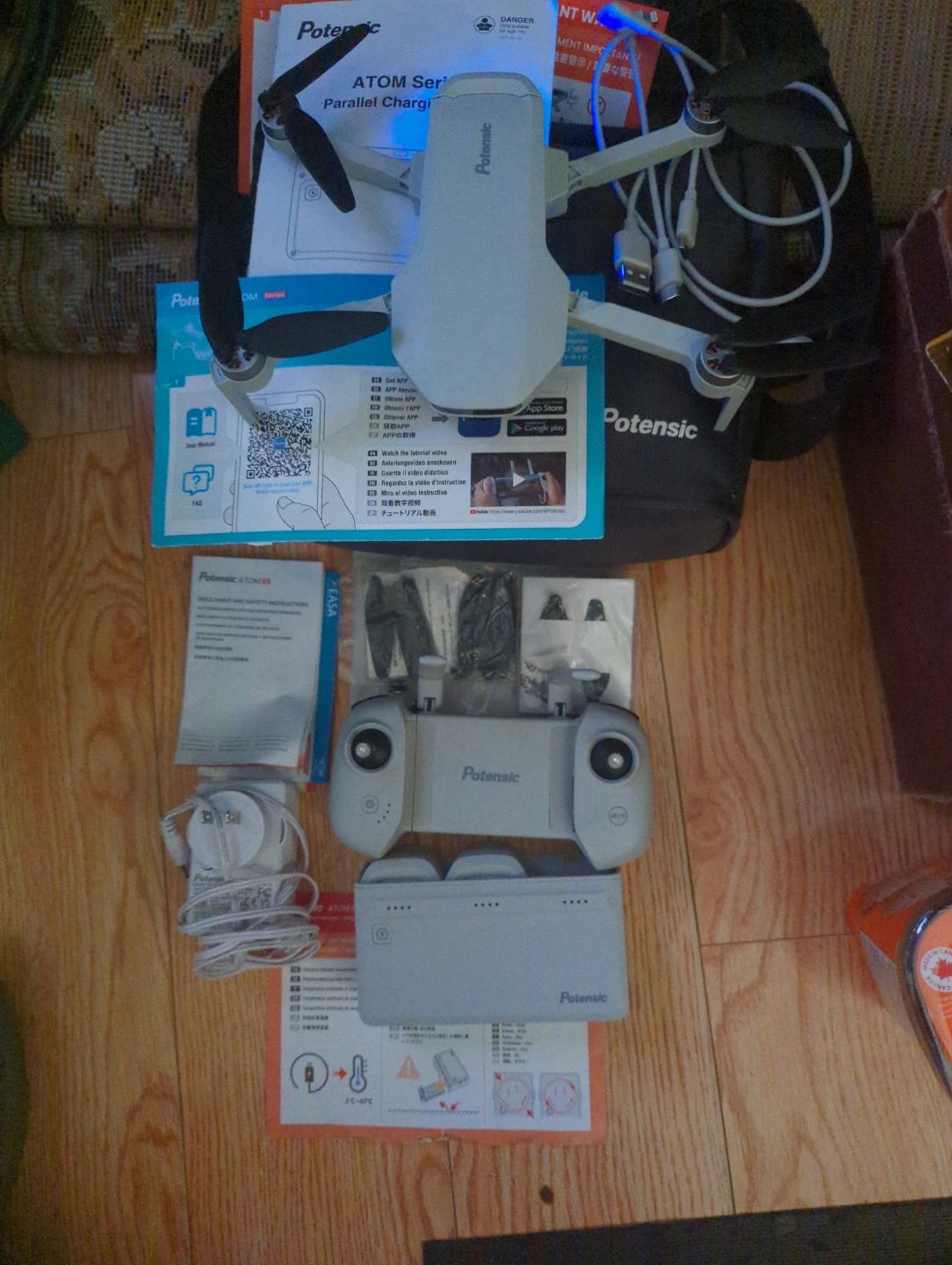Potensic ATOM SE Drone with Controller and Accessories