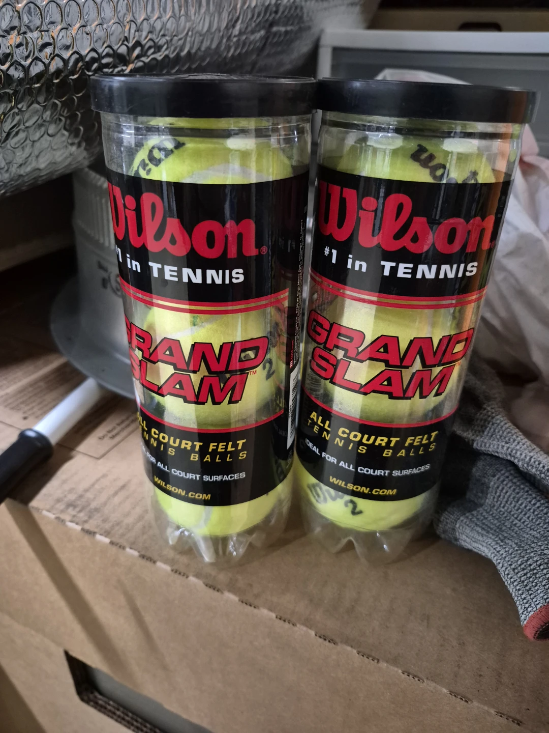 Wilson Grand Slam All Court Tennis Balls (2 Cans)