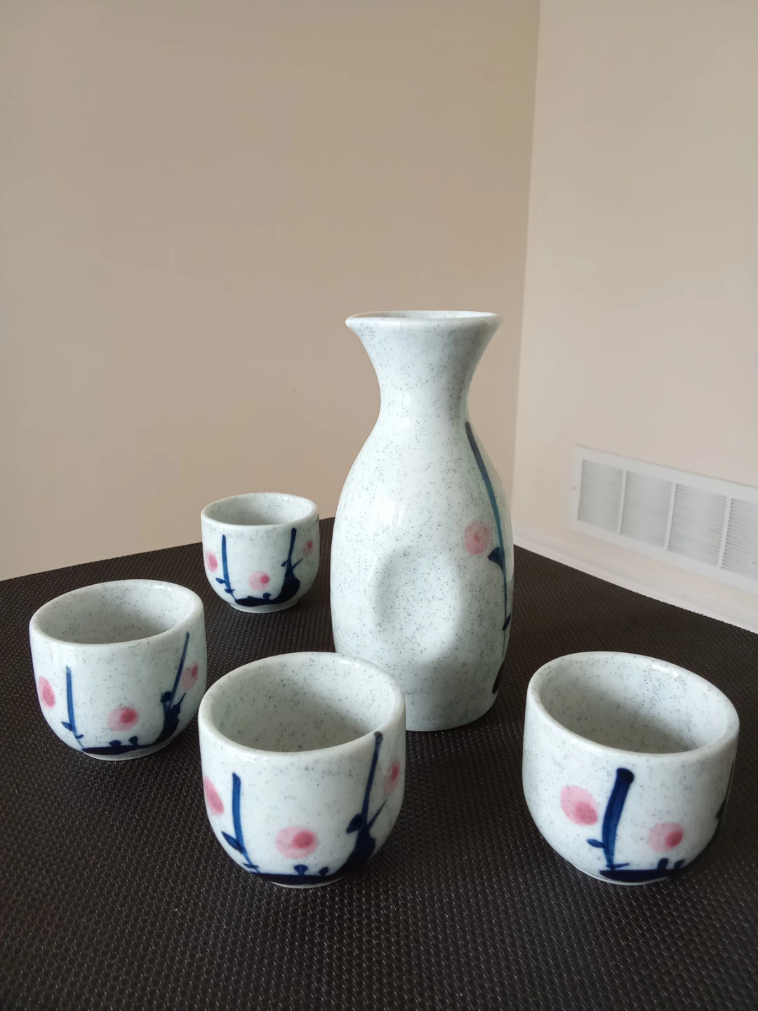 Sake Set with Carafe and 4 Cups - photo 2